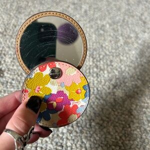 Coach Floral Compact Mirror